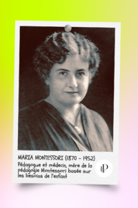 Maria Montessori et le business