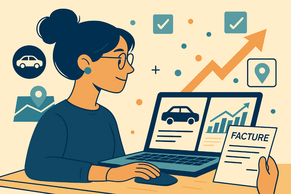 géolocalisation pour optimiser les TCO d'une flotte automobile
