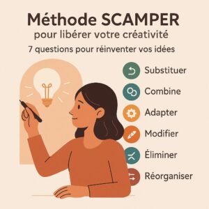 Méthode Scamper pour développer la créativité