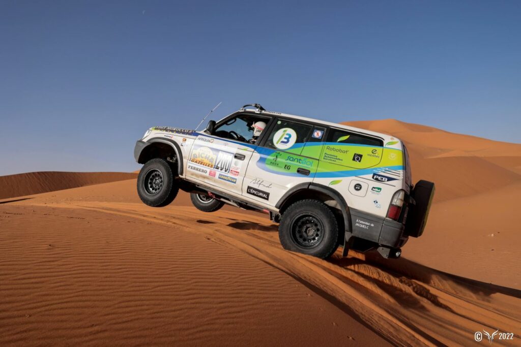Où se passe le rallye des gazelles?