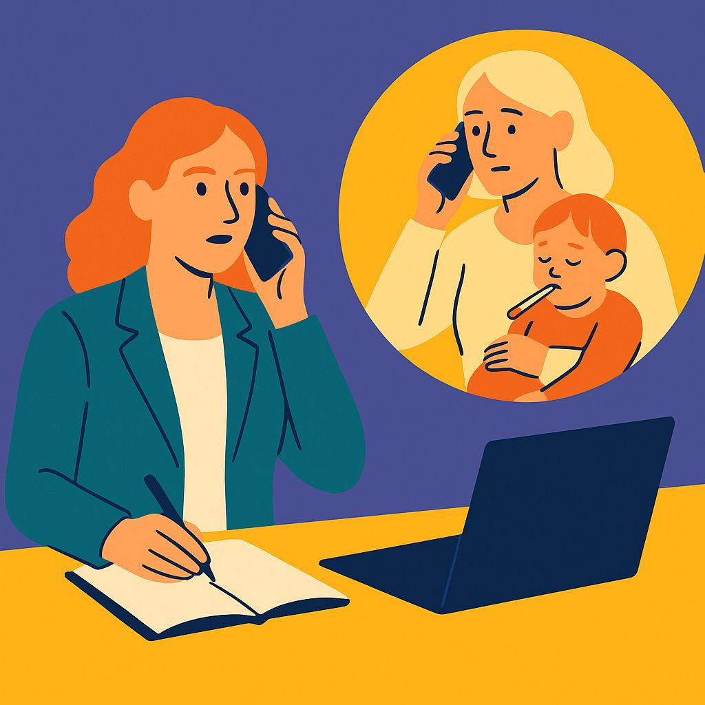 Comment modifier le travail avec un enfant malade?