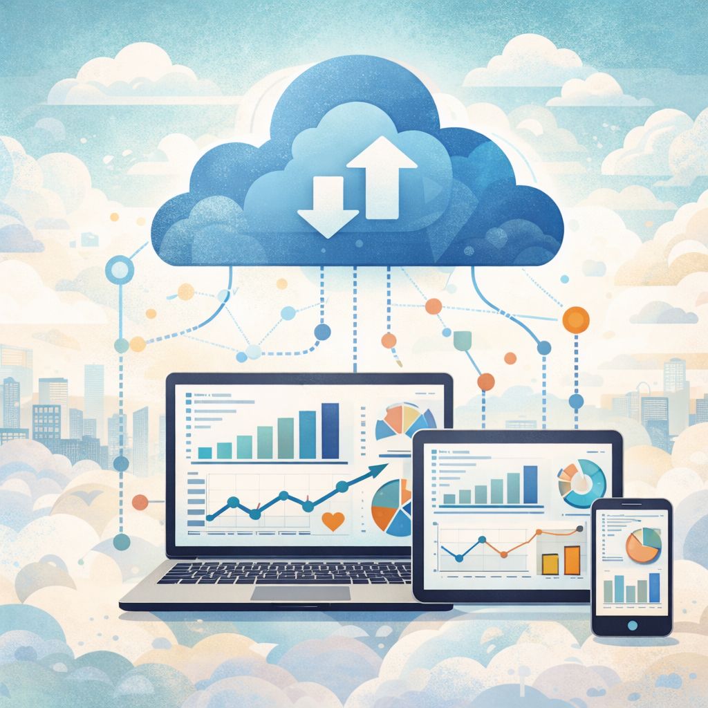 Business intelligence cloud Le cloud améliore l'accessibilité d'un erp