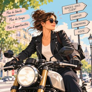 Bien assurer sa moto quand on l'utilise professionnellement