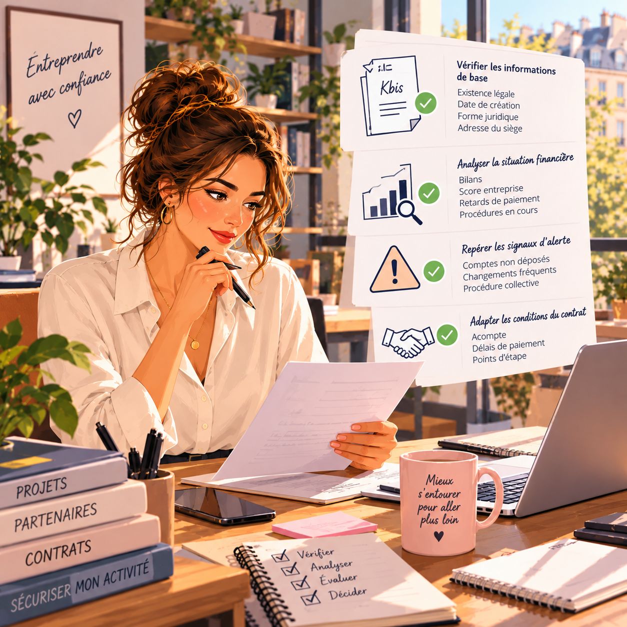 Comment vérifier la fiabilité des partenaires commerciaux ?