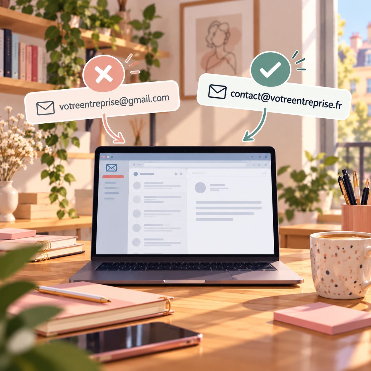 Pourquoi un domaine personnalisé pour les emails professionnels?